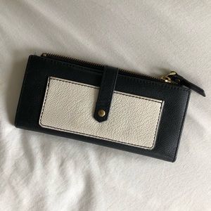 Fossil Leather Tab Wallet